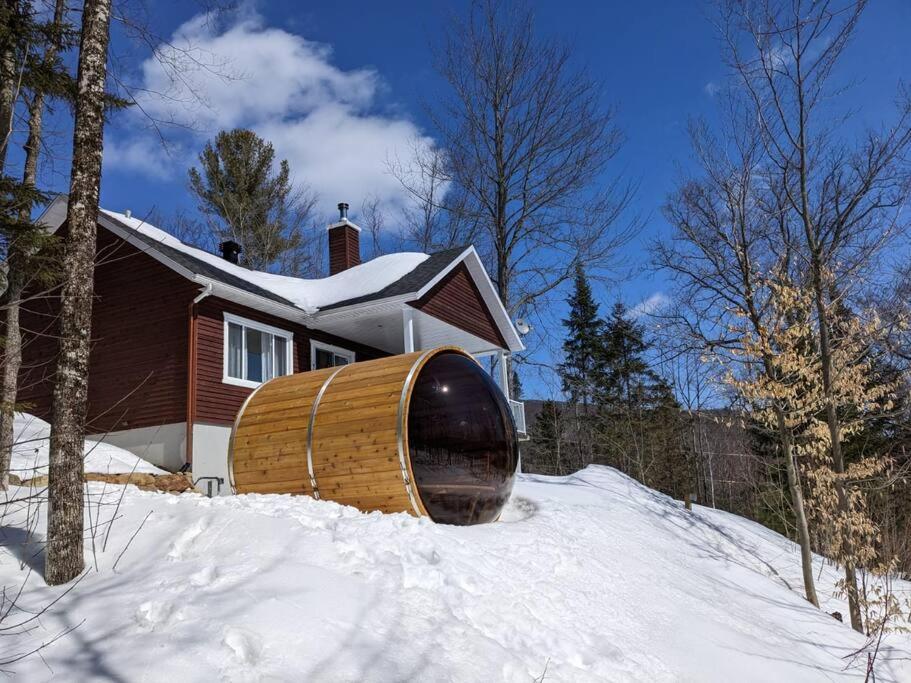 Le Chalet Du Sommet Spa Sainte Beatrix Exterior photo