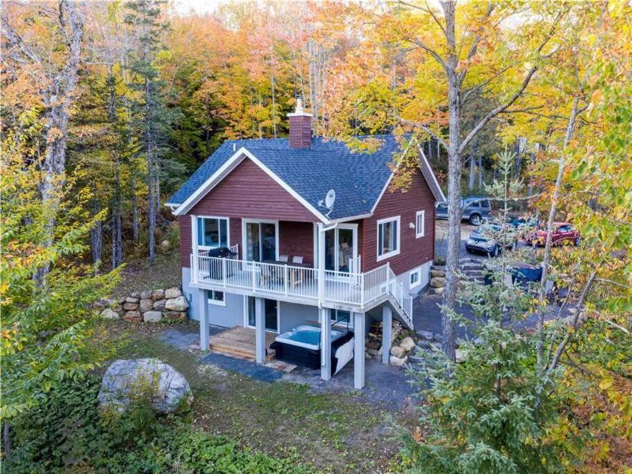 Le Chalet Du Sommet Spa Sainte Beatrix Exterior photo